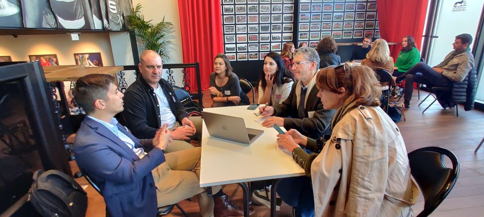 Atelier IA animé par Neventia auprès d'entrepreneurs bretons